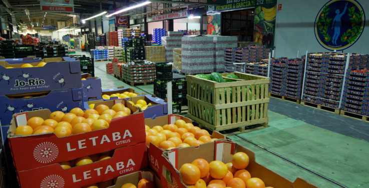 Fruits, légumes et bananes